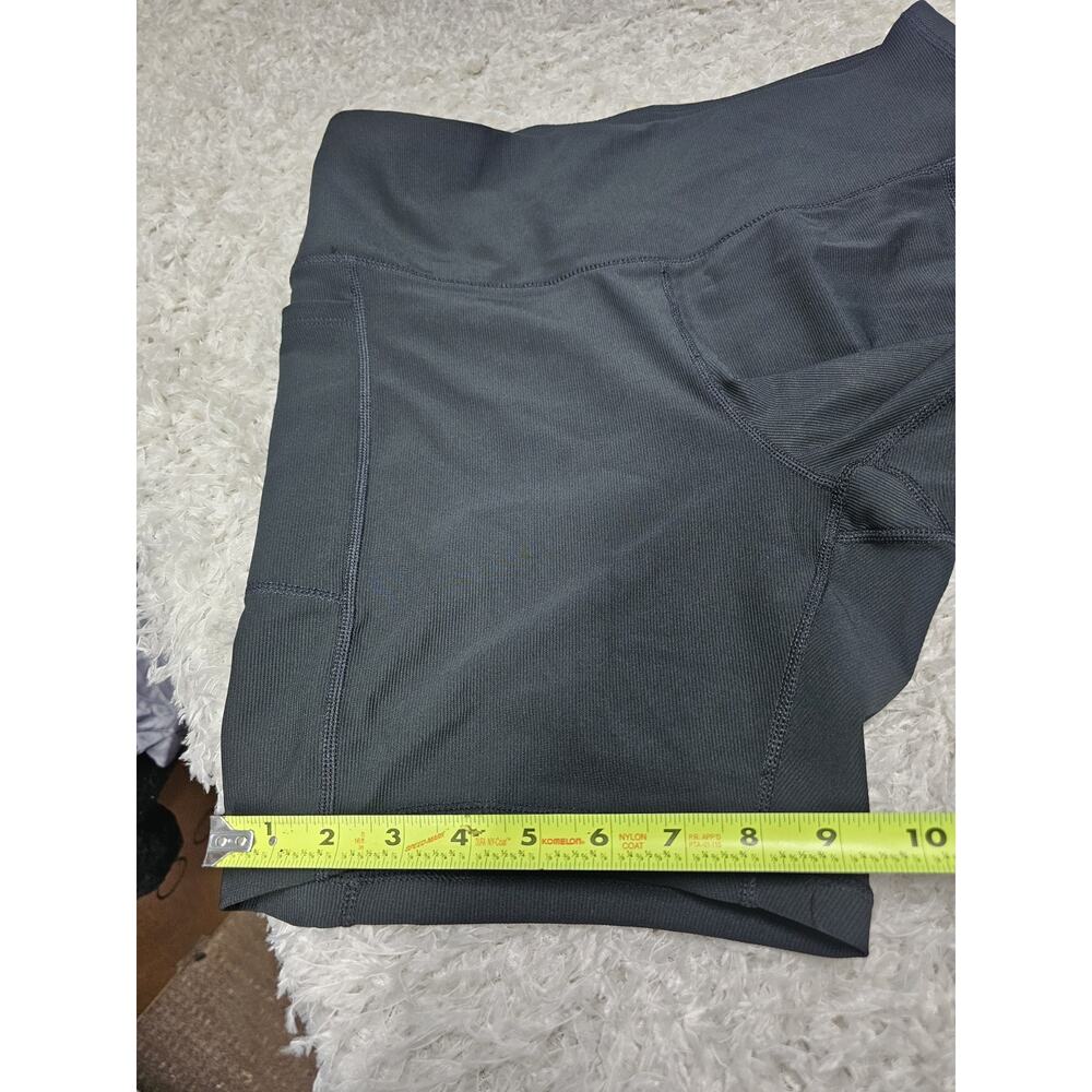 NWT DANSKIN Womens High Waisted Biker Shorts Lot Set Pocket Athletic Yoga Gym XL - Picture 3 of 10